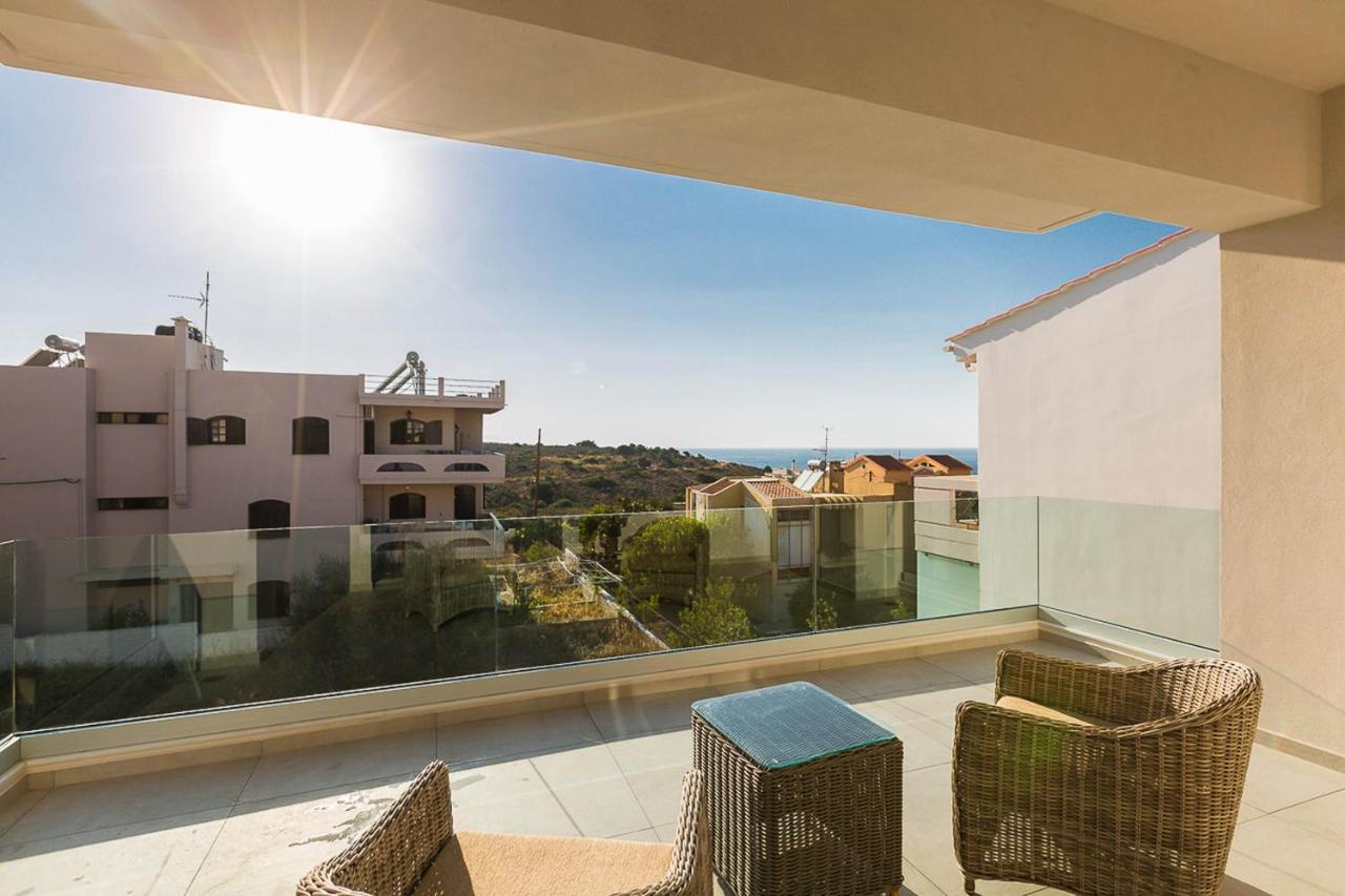 Villa Amelia I Free 9 Seater Mini Van & Pool Kalathas Exterior foto